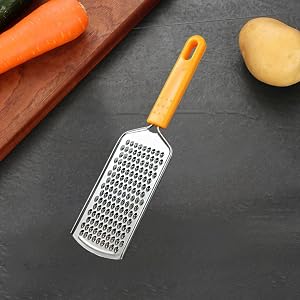 Vegetable Cutter Cheese Grater Quality Stainless Steel Household Shredded 3 In 1 Structure Comfortable Grip Incisive and Long-Lasting