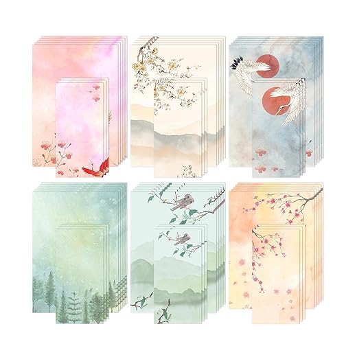 Mr. Pen Stationery Letter Set with Envelopes - 30 Writing Papers + 18 Envelopes, Cute Stationary Set for Writing Letters