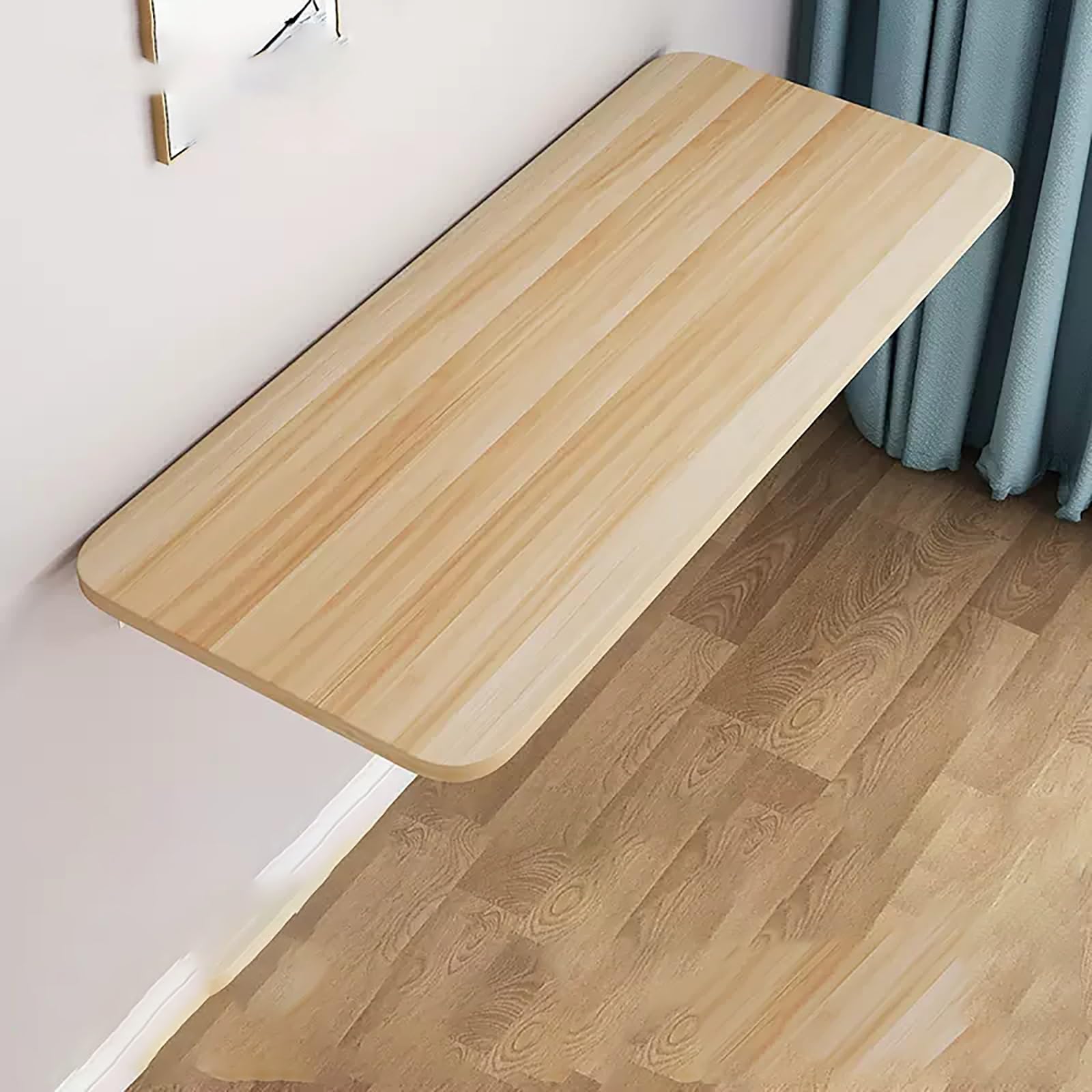 Table pliante murale robuste au design minimaliste pour intérieur moderne