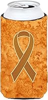 Vista 4 de Caroline's Treasures AN1202CC - Cinta azul oscuro para concientización del cáncer de colon para latas o botellas, enfriador lavable, funda plegable