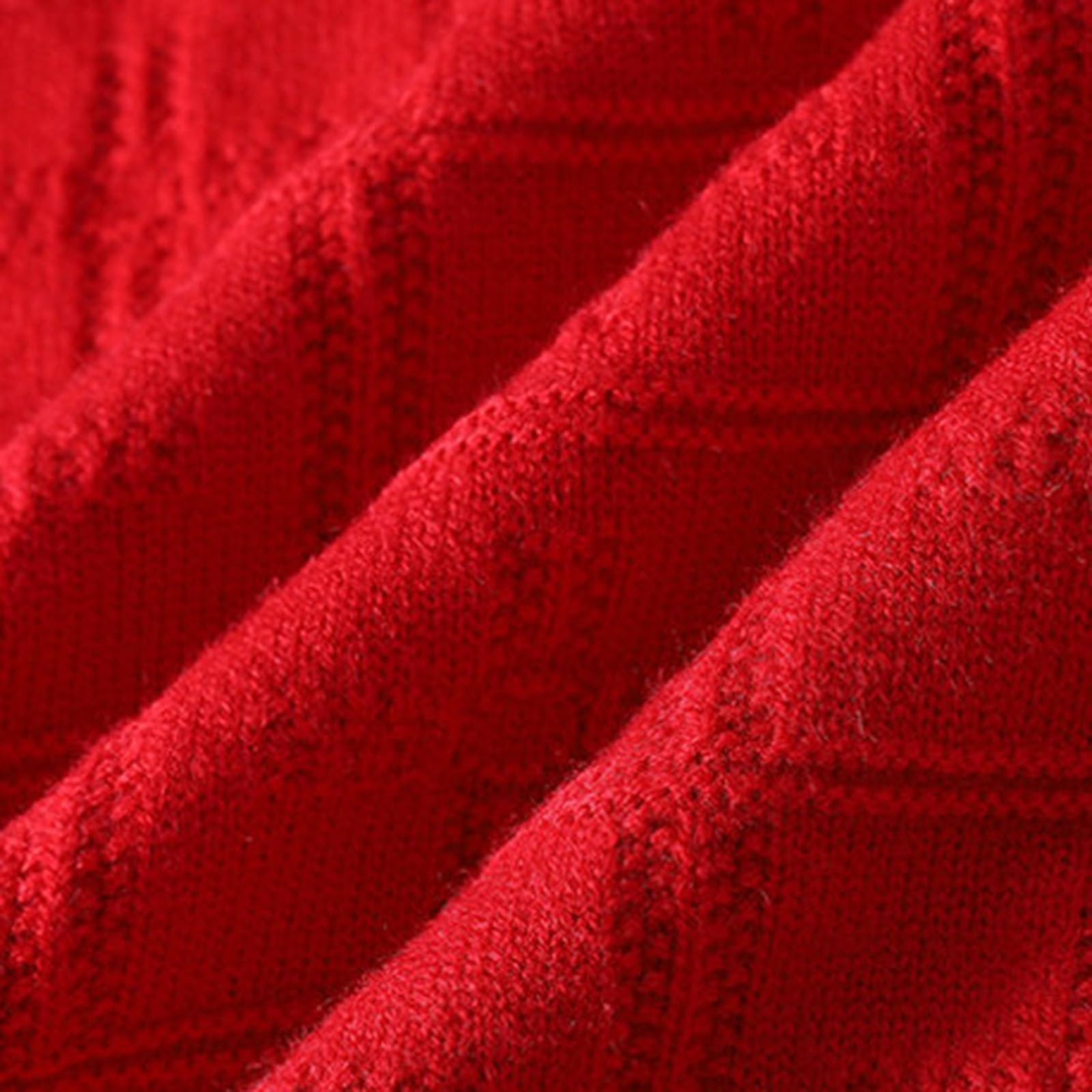 Suéter de Invierno Estilo Retro Jacquard, Suave y cálido, Tejido de Hilo Texturizado, cómodo y Casual, de Manga Larga, Ideal para el frío y para Uso Diario.