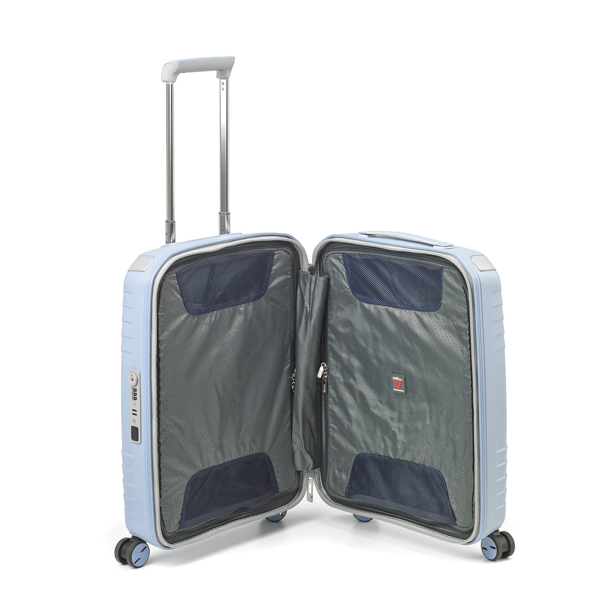 【新品】　ロンカート　スーツケース　ライトブルー　35L Amazon.co.jp: ロンカート スーツケース メンズ YPSILON