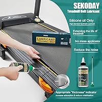 Vista 3 de Lubricantes/lubricantes de correa de silicona para cinta de correr, lubricante estable y resistente a altas temperaturas, con tubos de aplicación