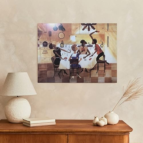 Miniatura 4 de Impresiones de pared Six No Uptown de Annie Lee, pintura al óleo, pósteres de decoración de habitación, lienzo para decoración de pared, decoración