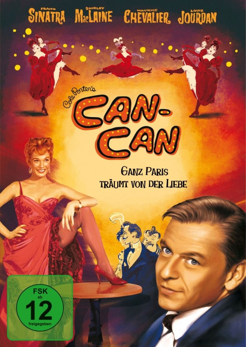 CAN-CAN-GANZ PARIS TRAEUM - MO [DVD] [1960]