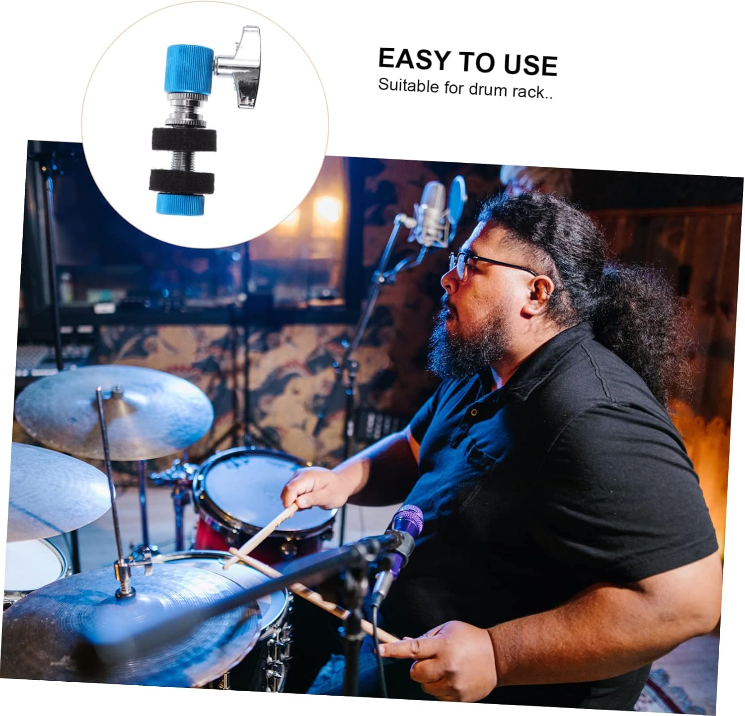 Metal Hi-hat Clutch Drum Accessory for Cymbal Stands