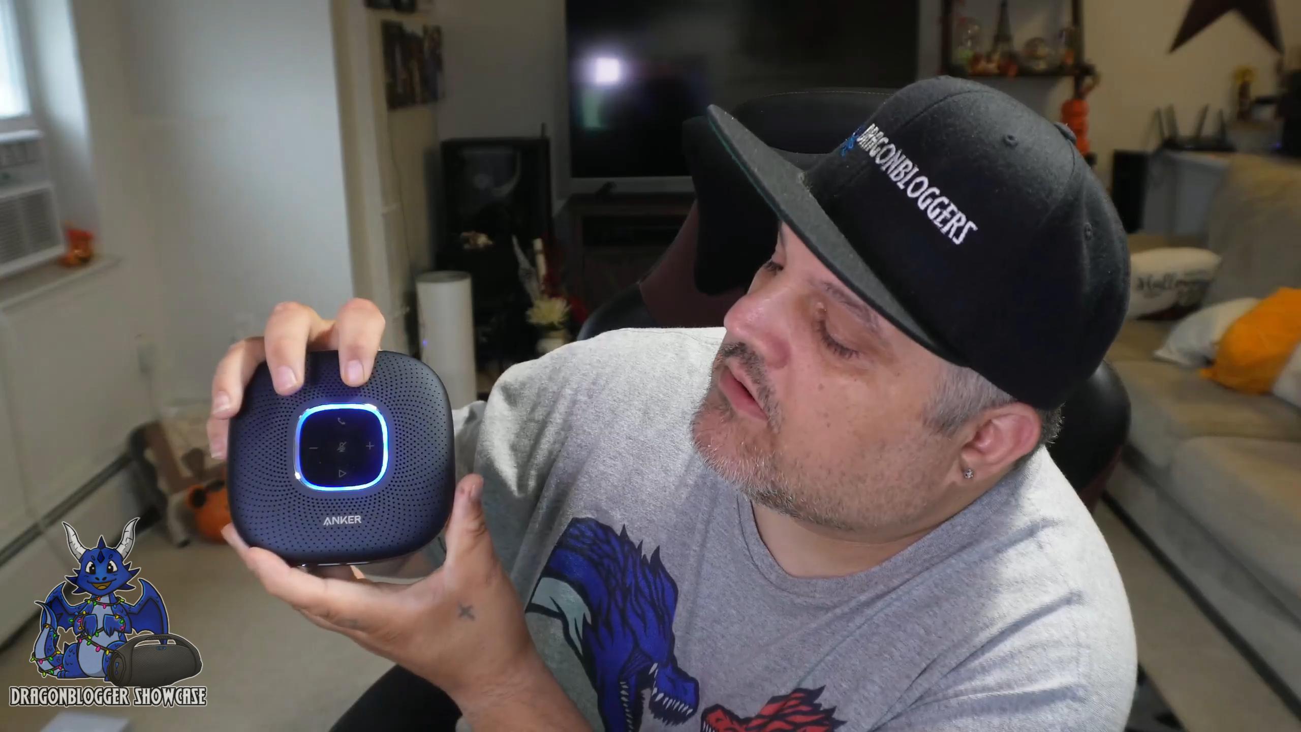 Watch Look at Anker PowerConf Ultra Clear Bluetooth Speakerphone