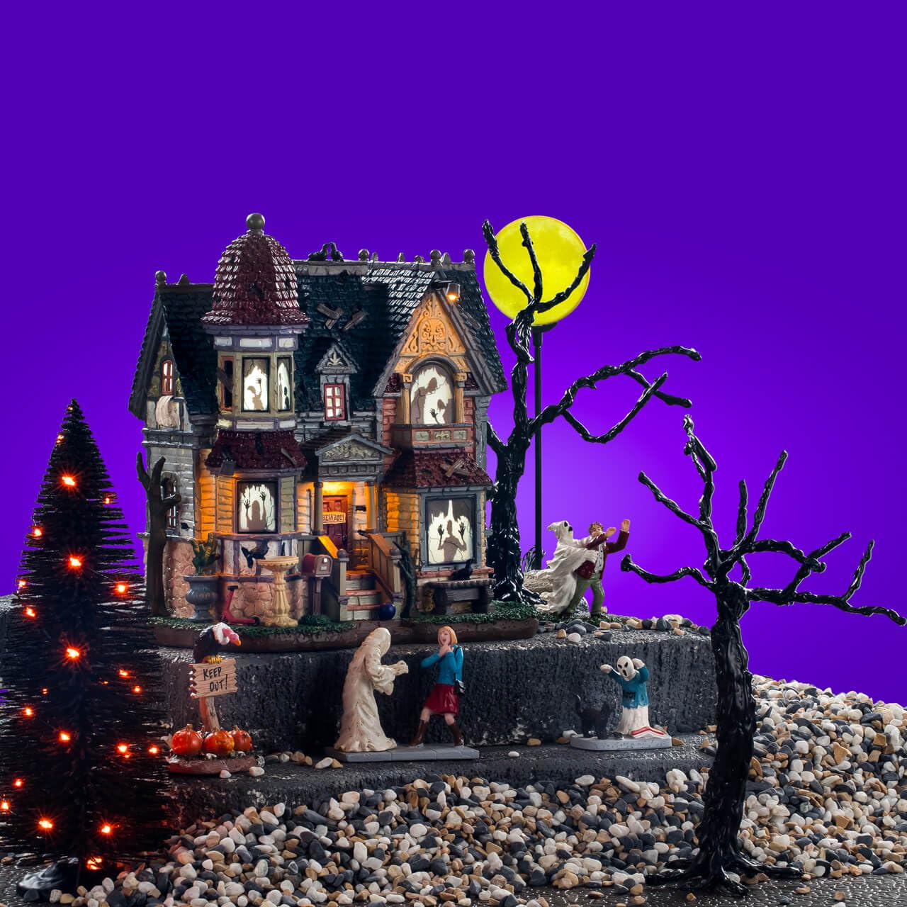 Amazon.com: Lemax, The House of Shadows Set, House Sets, #56661