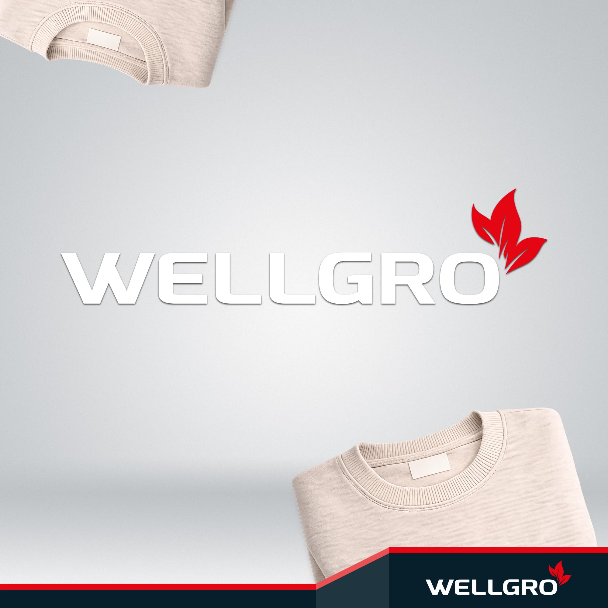 WELLGRO Corbeilles à suspendre en métal –Créez un espace supplémentaire – Métal, Blanc, env. 41 x 25 x 14 cm (L x l x h),Lot de 4