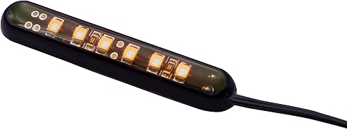 Módulos LED rectos y redondos., LED ámbar