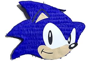 Premium Piñatas de Sonic: Fiesta Emblemática para Niños
