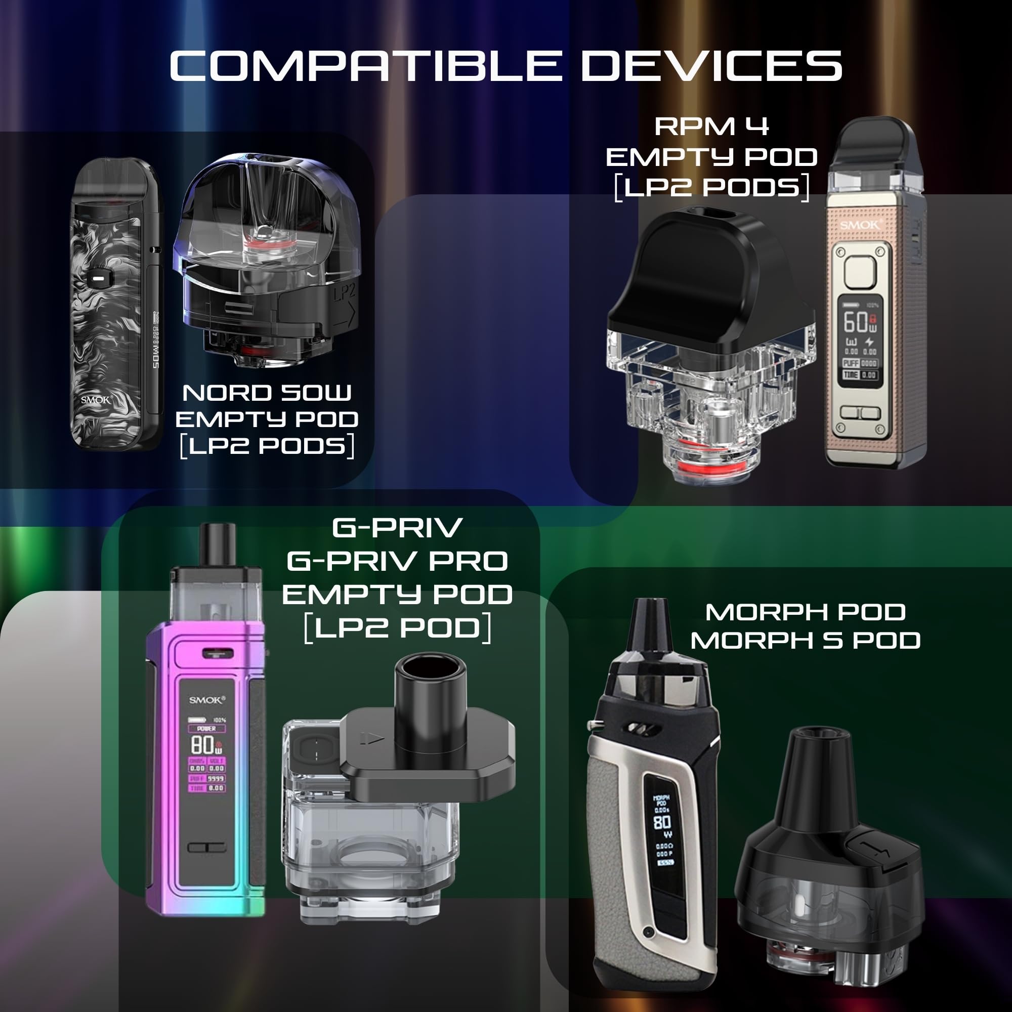 SMOK LP2 Replacement Coil [0.23 ohm | 20w - 45w] 5 Pack