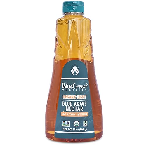 Miniatura 3 de Blue Green Agave Néctar orgánico, azul claro, 32 onzas