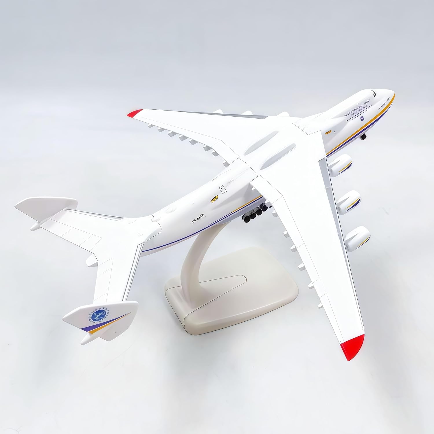 Antonov 225 An-225 Diecast Alloy Airplane Model 1/400 Scale Collectible Display Cargo Aircraft for Aviation Fan