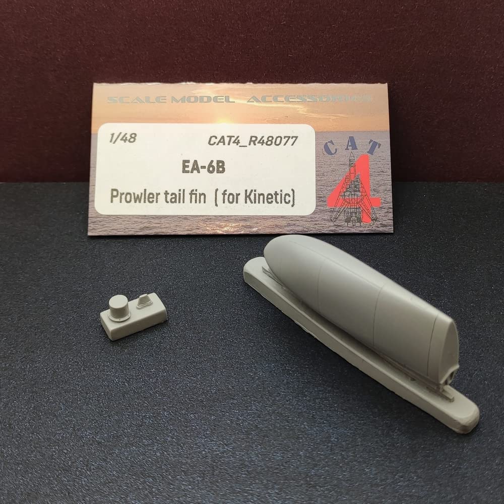 CAT4-R48077-1/48 - EA-6B Prowler Tail fin (for Kinetic)