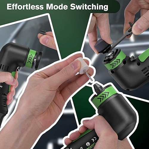 Miniatura 8 de Ginour Mini pulidora inalámbrica para detalles de automóvil, kit de pulidora de automóvil de 12 V con placa de respaldo de 1 y 1.2 pulgadas, 2