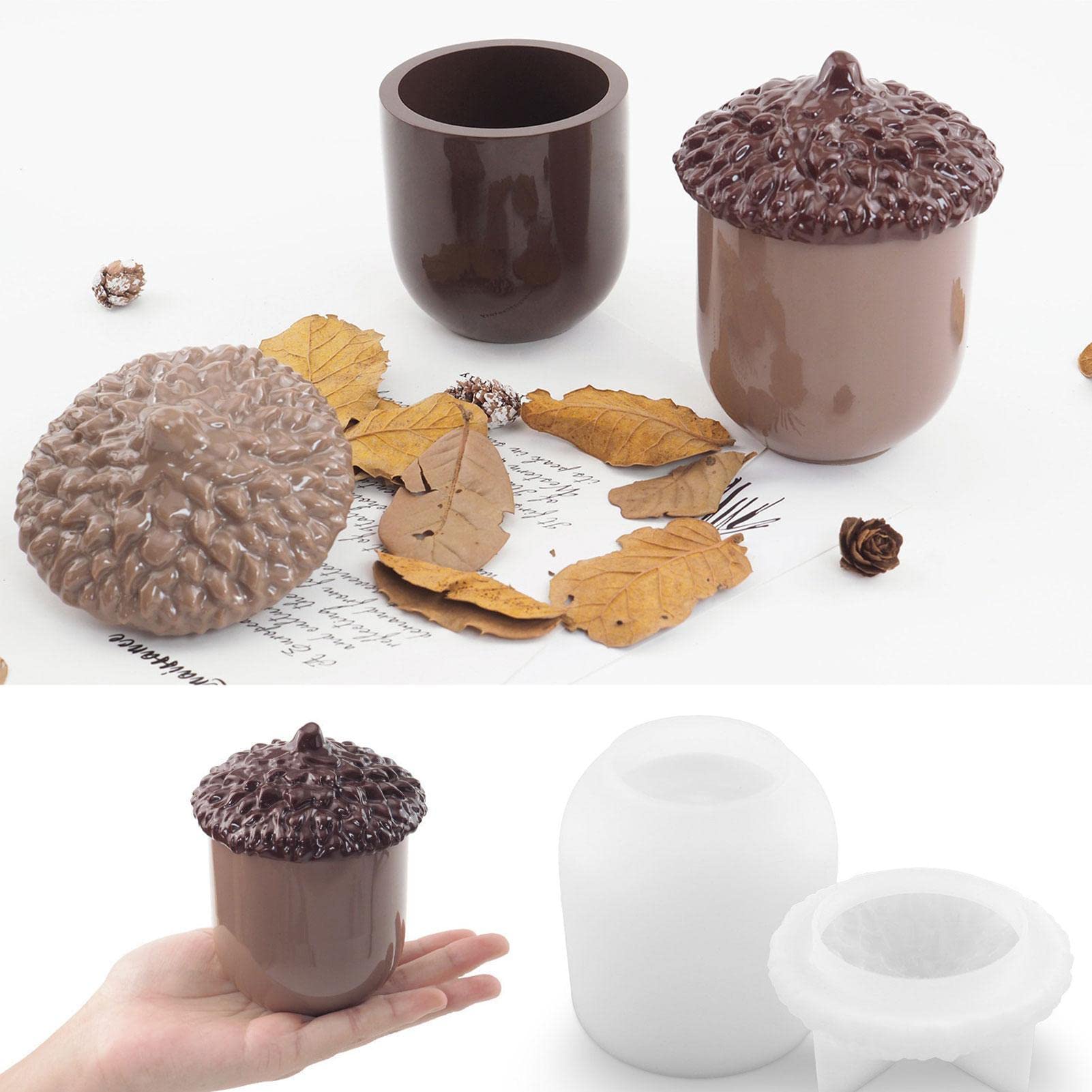 Moule En Silicone, Transparent Mat, Pot Avec Couvercle