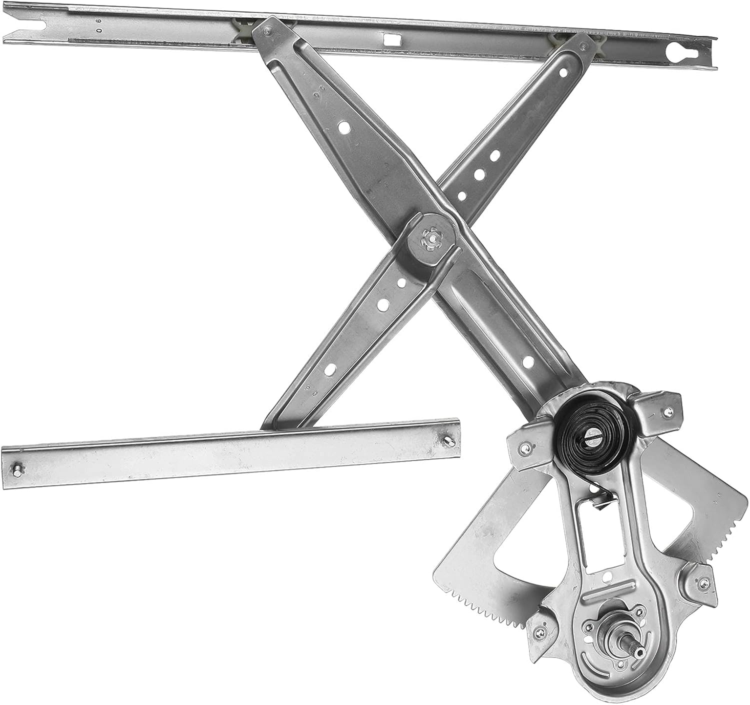 A-Premium Manual Window Regulator Compatible with Ford F-250 F-350 F-450 F-550 Super Duty 1999-2012 Front Right Passenger Side