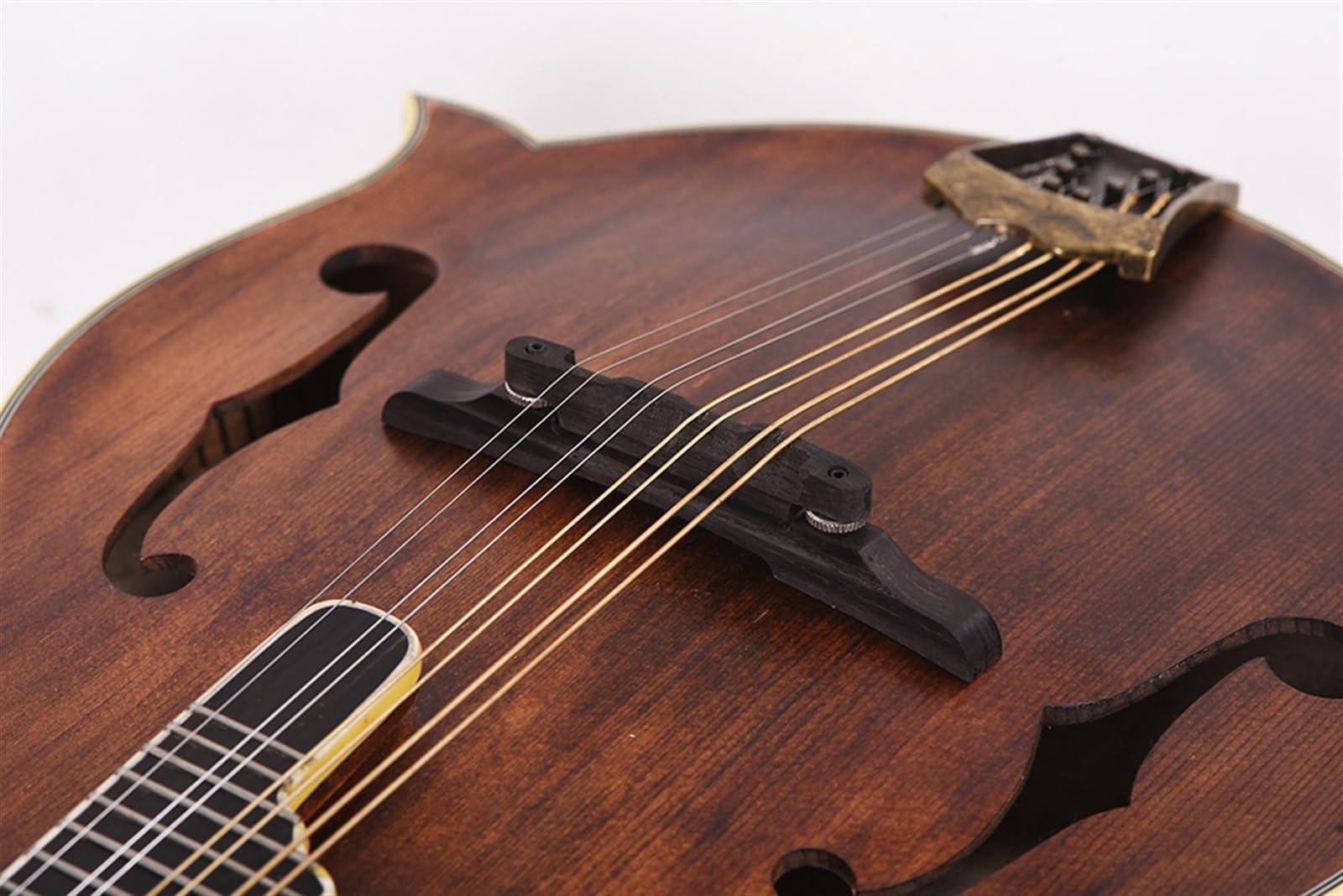Generic Mandolin Instrument Mandolin Vintage Pure Handmade All Solid Wood Mandolin - Image 6