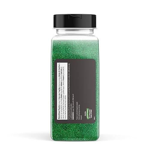 Miniatura 2 de Birch & Meadow Azúcar de lijado, verde, 1.1 lb. Cristales de azúcar coloridos para hornear festivos