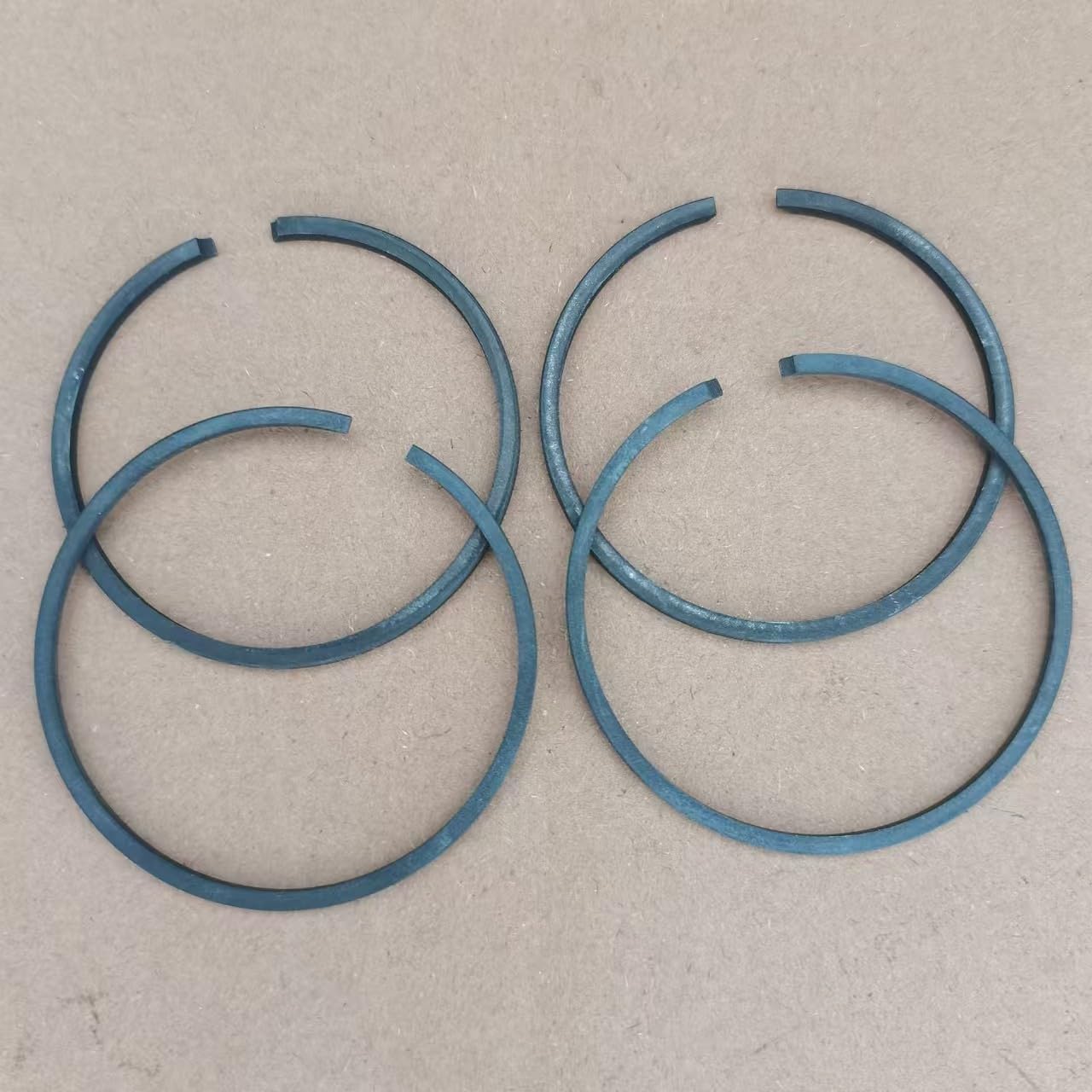 4pcs YD100/LD100 Piston Rings 50mmx40mm-2 Stroke Gas Motorized Bicycle
