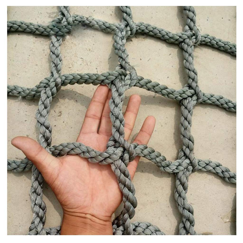 GTHTUHFD Cargo Net For Kids Climbing Netting Outdoor Playground Rock Structures Swing Sets Climb Safety Net Rope Ladder Netting Cargo Climbing Net Hammock Safety Net Dia 6Mm,1X7m/3.3X22.97ft
