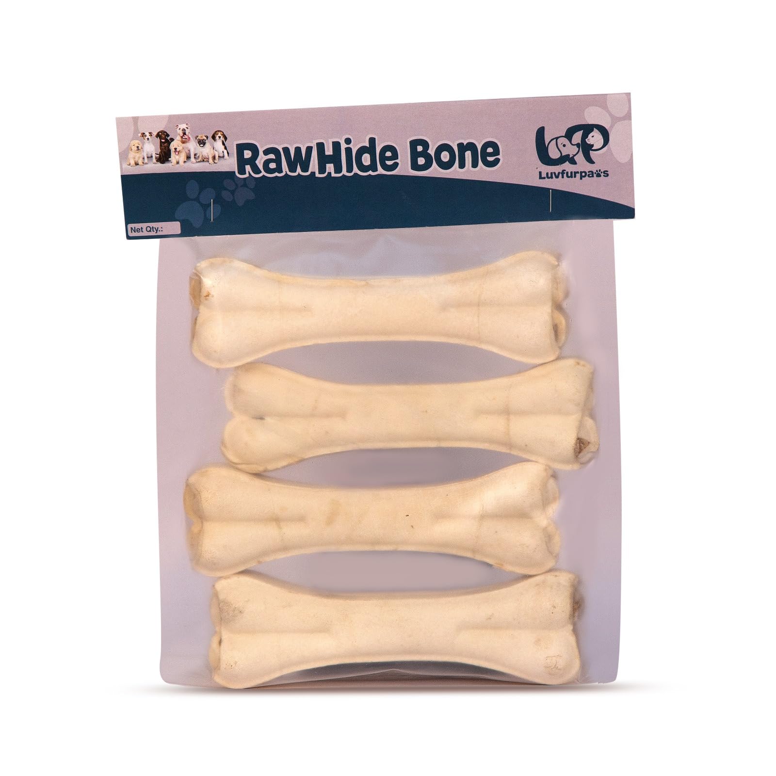 Luvfurpaws Rawhide Pressed Dog Chew Bones for Adult Dogs (6 Inches, 500g) - Enriched with Calcium, Healthy Treats, Chicken Flavour (B0CRZ6VCBR) Amazon Price History, Amazon Price Tracker