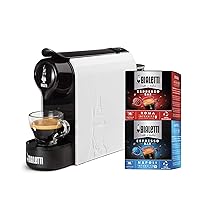 Bialetti Gioia, Macchina Caffè Espresso Incluse 32 Capsule