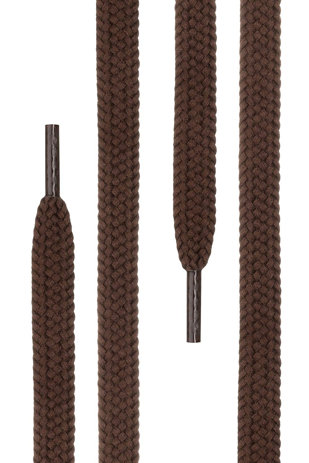 Di ficc hiano 1 par Fischer-Net – Cordones de poliéster – Resistente – Plano – Aprox. 7 mm ancho, 27 Colores, 60 – 200 cm de longitud — view 2