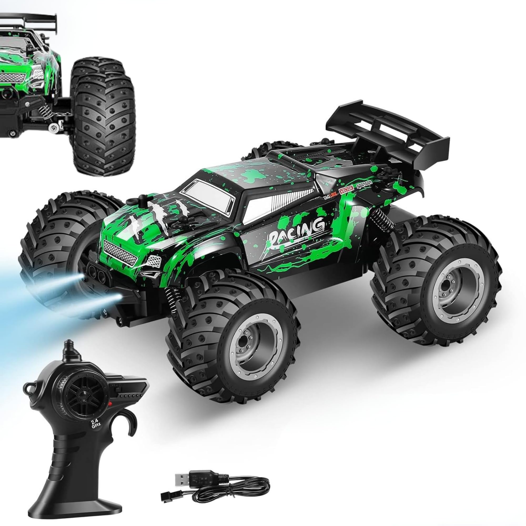 Solira Store - 1:18 Ölçek 2.4GHz Uzaktan Kumandalı RC Off Road…