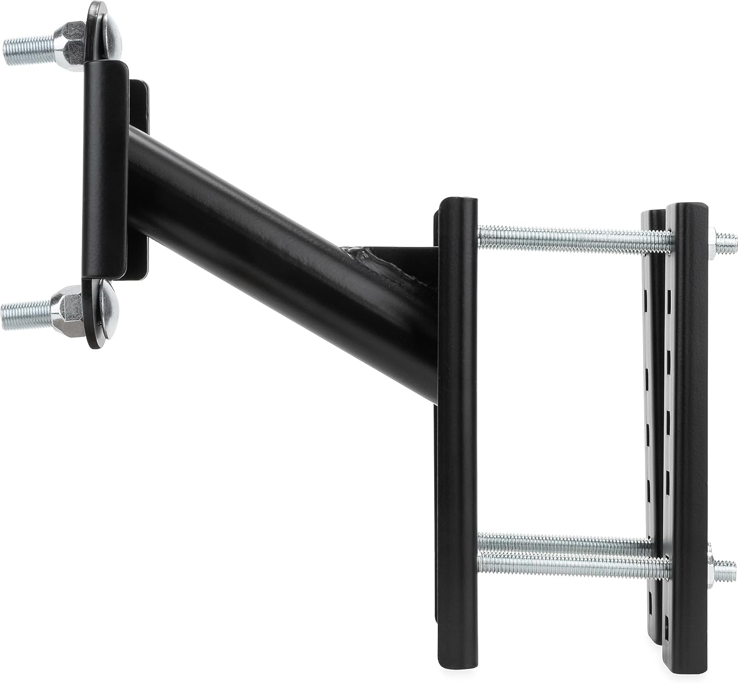 Camco EAZ-Lift Trailer Spare Tire Mount - Spare Tire Carrier Features Non-Permanent Mount & Fits Trailer Frames Up to 6 X 3 ½-in - Constructed of Durable, Powder-Coated Steel (48474)