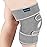 Nvorliy Knee Brace for Women Plus Size for Knee Pain (XL-8XL) - Extra Large Knee Brace with Side Stabilizers for Arthritis, Meniscus Tear, Knee Pain Relief, ACL, LCL, MCL (XL/2XL, Grey)