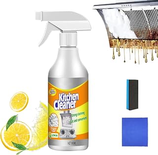Kitchen Cleaner Aibo, 60ml All Purpose Easy Glow Magic Foam Cleaner Spray, Multipurpose Stubborn Stains Spray for Cleaning up Kitchen Oil Stains, Countertops, Stoves, Ovens (1, 60 ml)