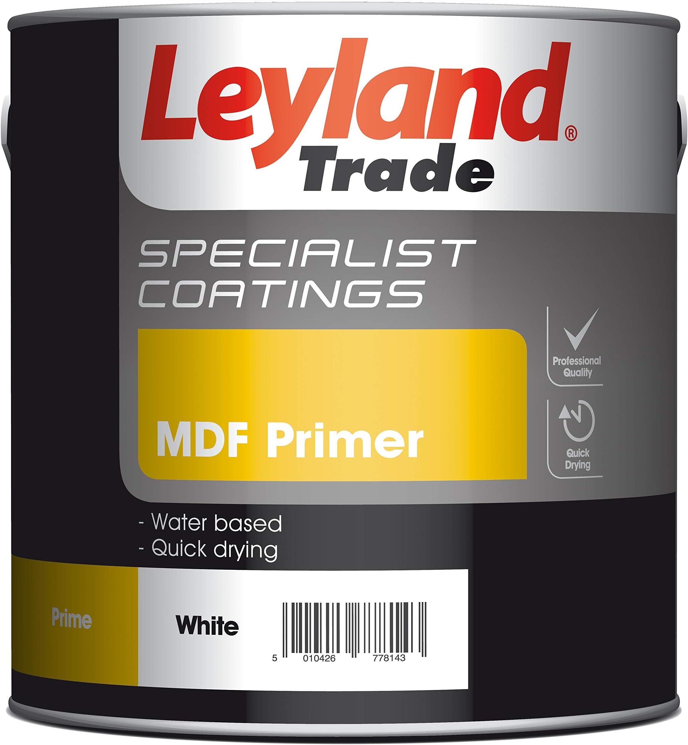 Leyland Speciality MDF Primer - White 2.5L