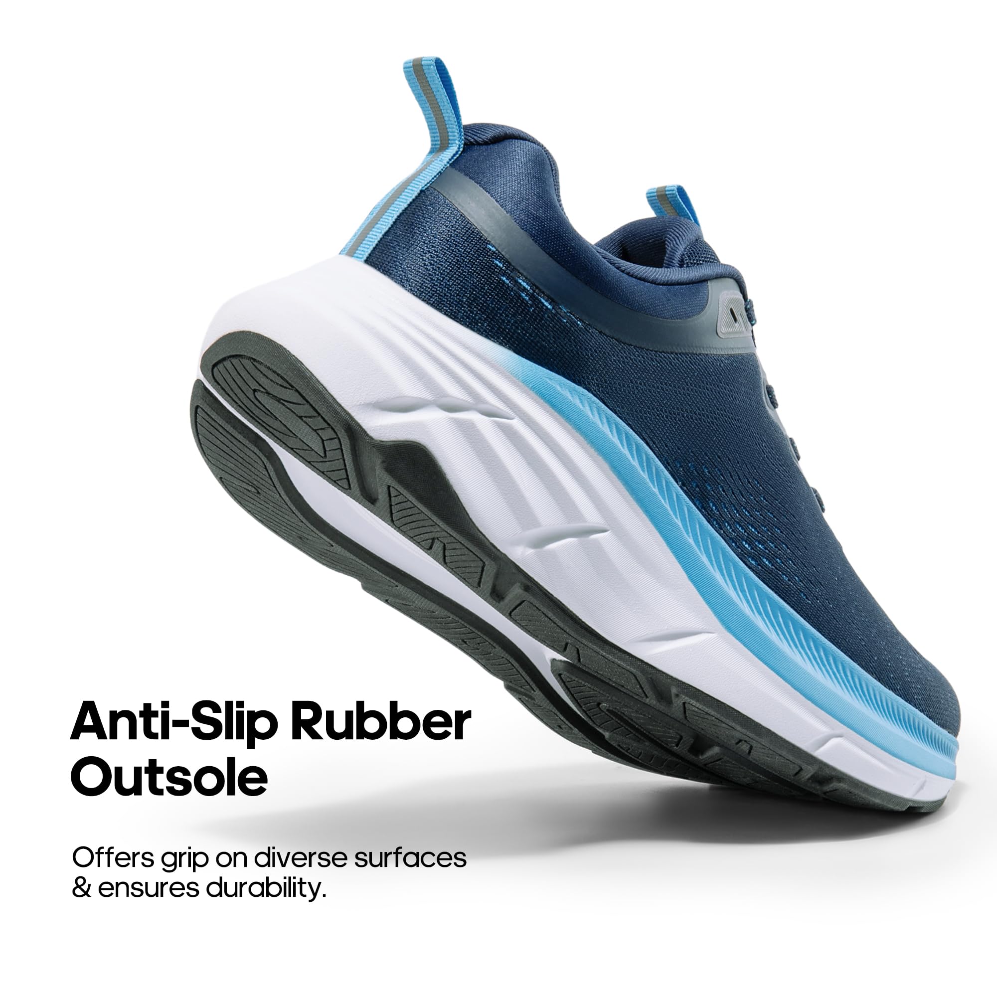 NORTIV 8 Zapatillas deportivas ActiveBreeze para hombre, para correr, caminar, atletismo, gimnasio, entrenamiento, trotar, cómodas y amortiguadoras, Azul, 45 EU