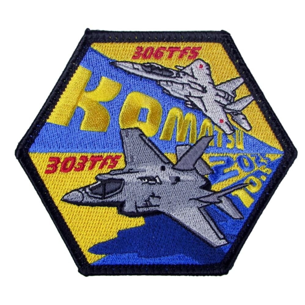 小松基地306飛行隊パッチセット Amazon.co.jp: 自衛隊 ワッペン 小松基地 航空祭 2025 第303飛行隊＆第