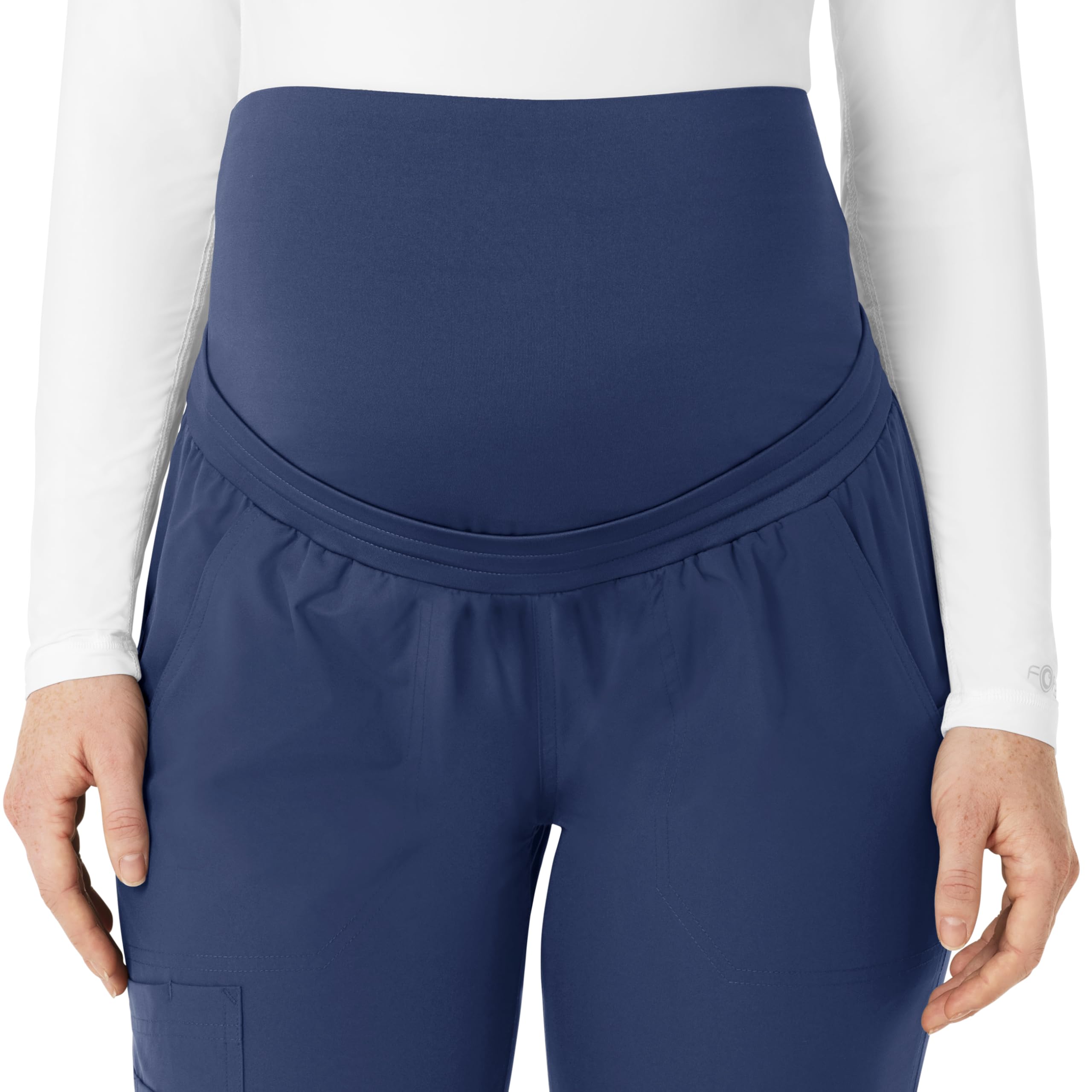 Carhartt Women's Maternity Jogger Scrub Pant - Navy, XS
