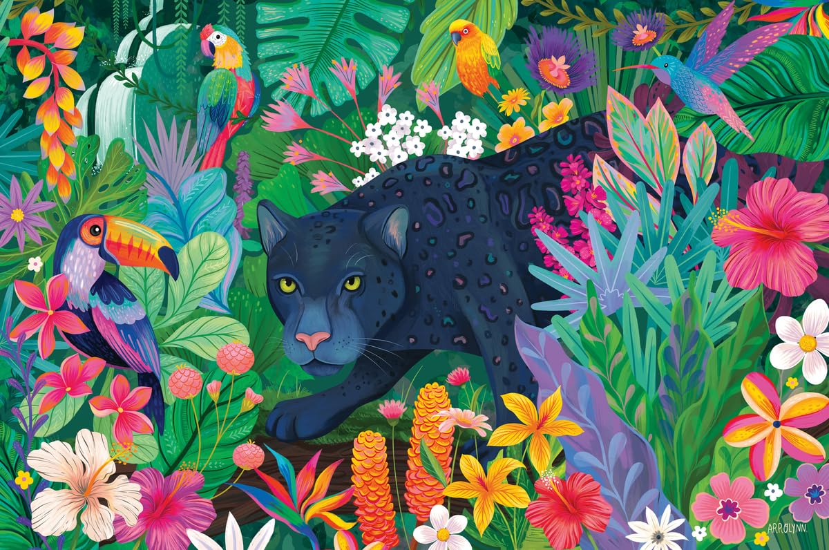 Ravensburger - Puzzle Adulte - Puzzle 3000 pièces - Panthère dans la Jungle - Adultes et Enfants à partir de 14 Ans - Puzzle de qualité supérieure fabriqué en Europe - 12001748