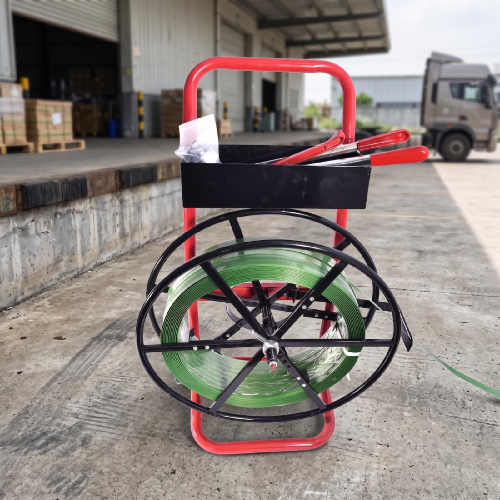 Carrello Portareggette in Metallo Professionale per Magazzinieri