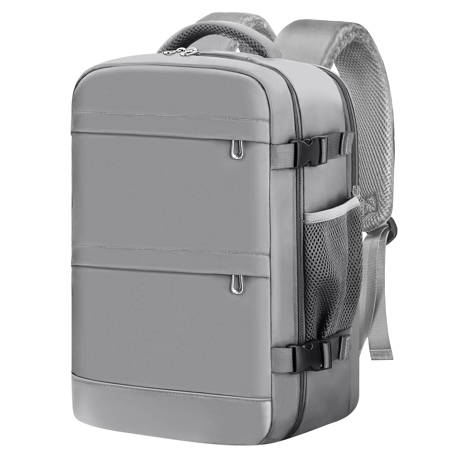 KIRFEIHT Zaino da Viaggio 40x20x25 per Ryanair - Bagaglio a Mano Aereo Piccolo Zaini Universali Piccola Borsa da Viaggio da Cabina, Zaini da Scuola e da Lavoro (Grigio)