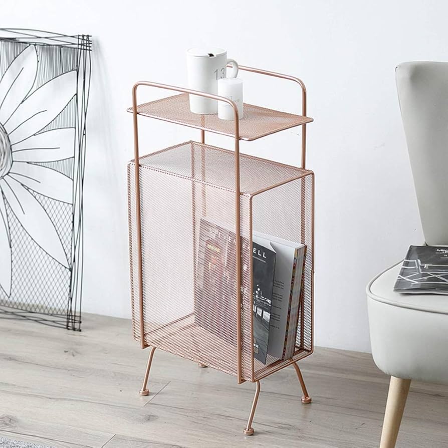 Amazon｜XZGang 収納ラック、 オフィス ベッドサイド 収納サイド