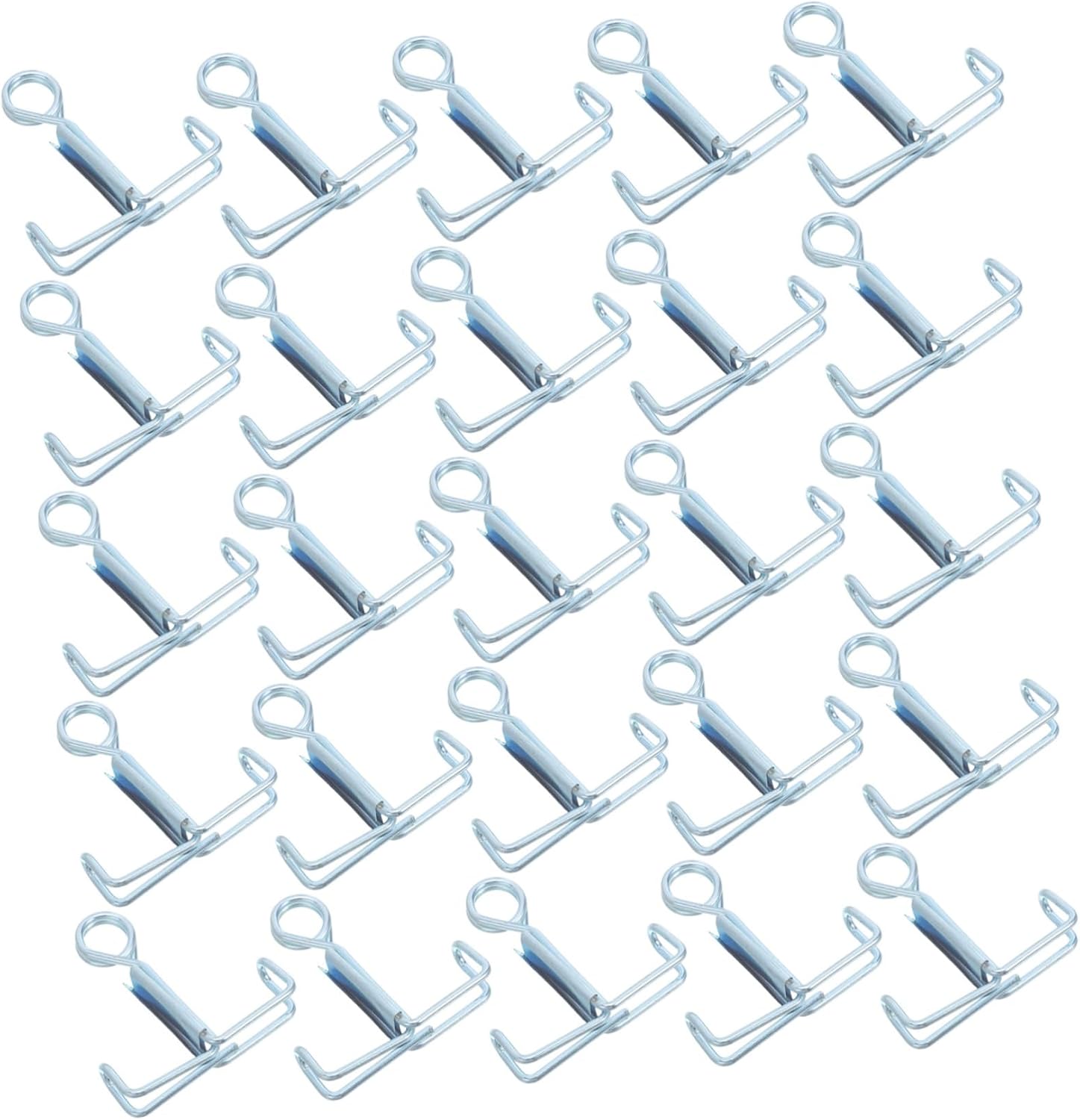 BESTOYARD 25pcs Adjustable Tube Clamp for Lab Instruments, Stainless Steel Rubber Hose Flow Control Clip with Chemical Resistance and Singlehanded Operation, for Industrial Labs