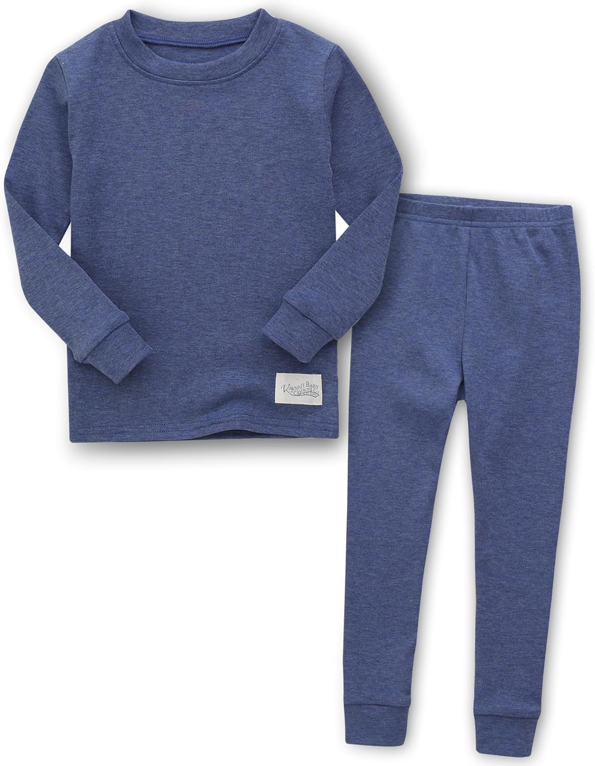 Vaenait 6M-12Y Toddler Kids Super Soft Lightweight Breathable Modal Cotton Melange Sleepwear Pajamas Set