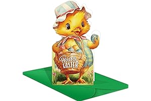 FLYAB Happy Easter Card for Granddaughter