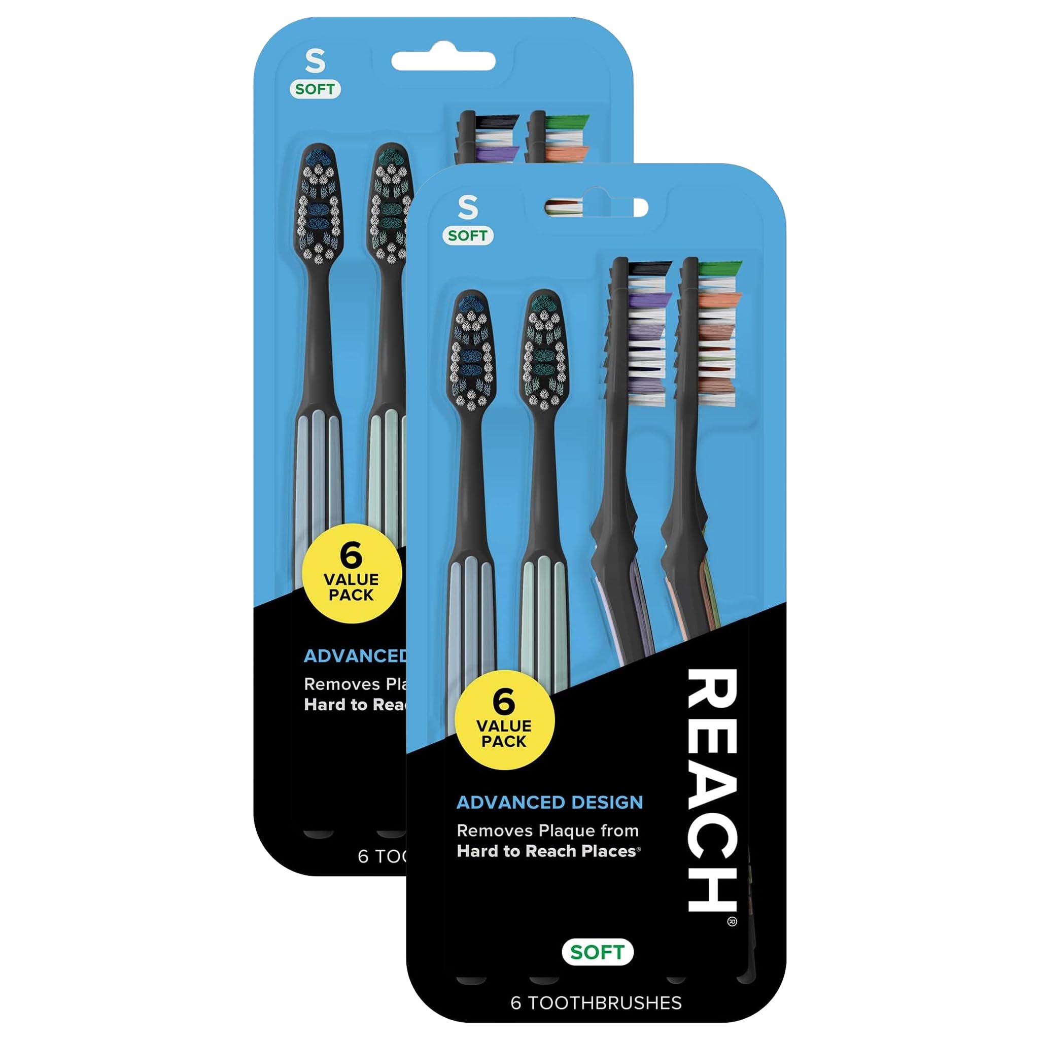 Reach Advanced Toothbrushes - 7 Count -11