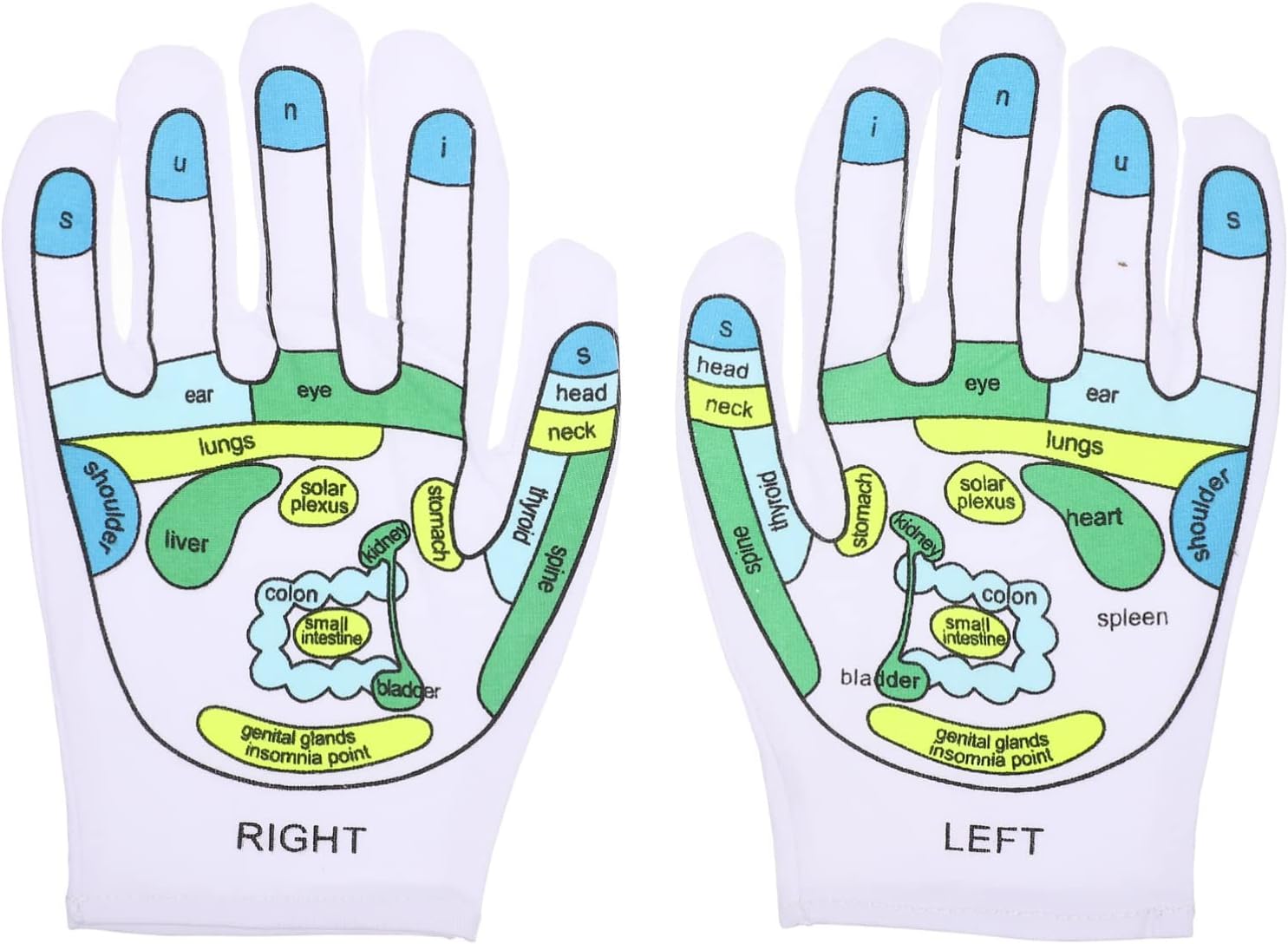 Healifty Womens Glove 1 Pair of Acupressure Reflexology
