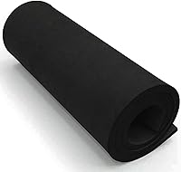 Vista 38 de Rollos de hojas de espuma negra, hoja de espuma EVA grande premium de 13.9" x 59", 5mm de grosor, densidad 86kg/m3 para disfraz de Halloween