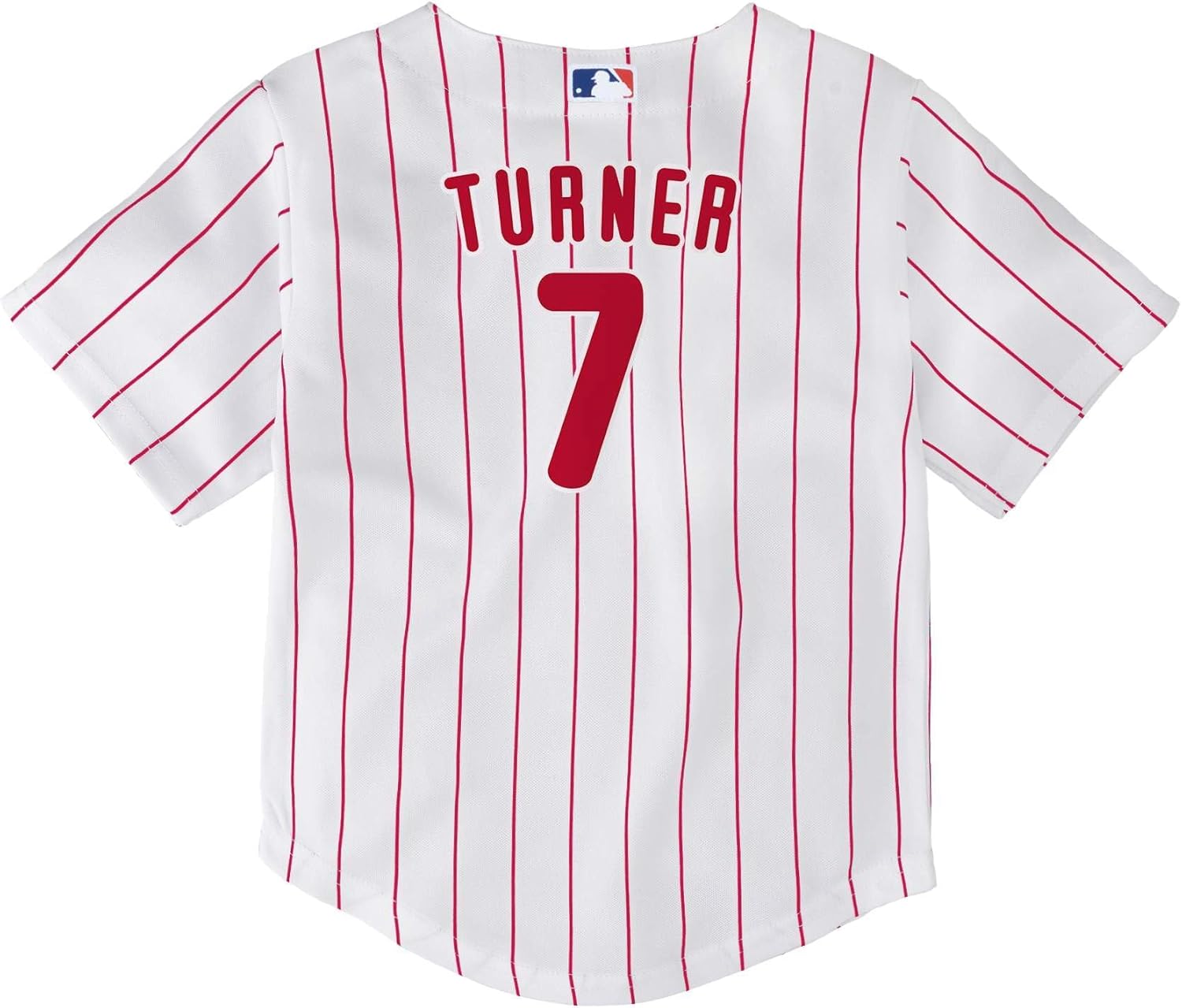 Trea Turner Philadelphia Phillies MLB Toddler 2-4 White Home Player Jersey - Image 3
