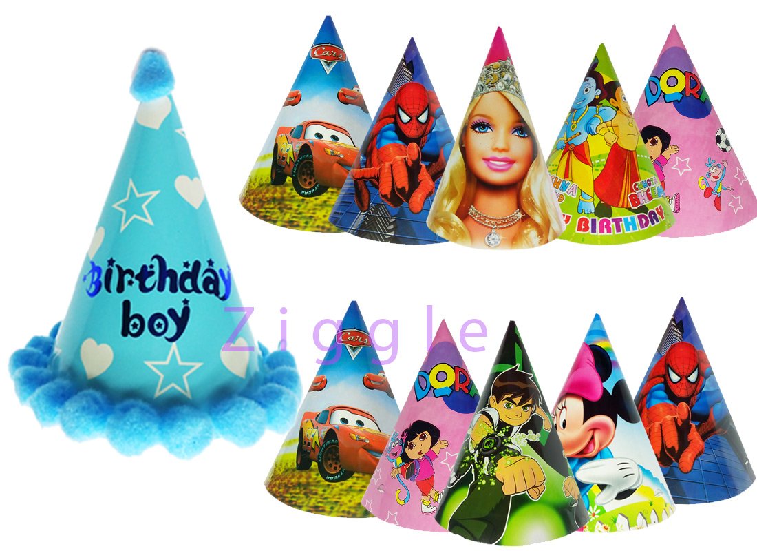 Aizelx Brand Birthday caps for Birthday boy and kids caps birthday boy printed caps assorted caps combo (Pack of 10+1 Caps) (B09118YNQB) Amazon Price History, Amazon Price Tracker