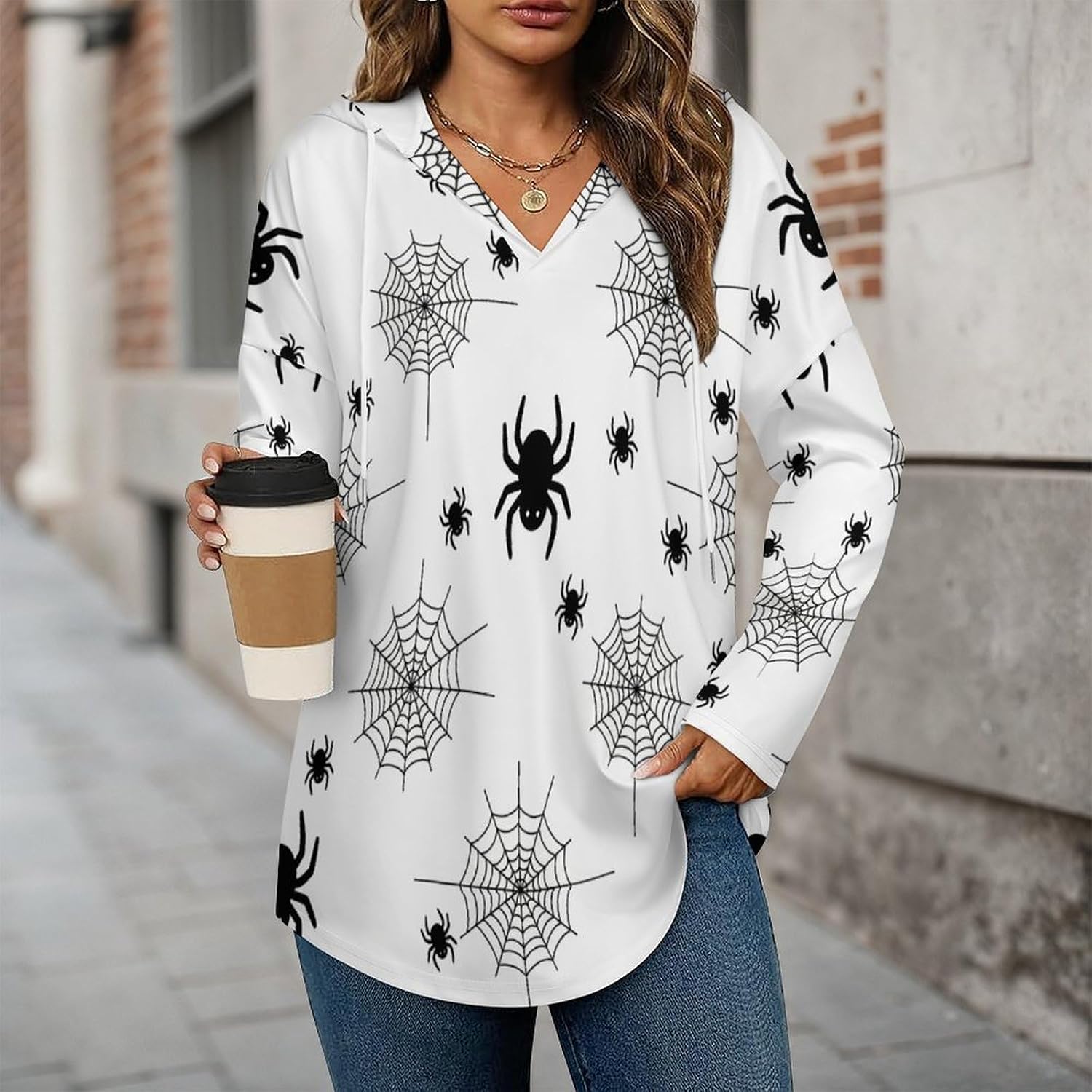 Women Fashion Tops Hoodies for Women Pullover Sweatshirts Casual Long SLeeve Shirts Loose Lightweight Workout